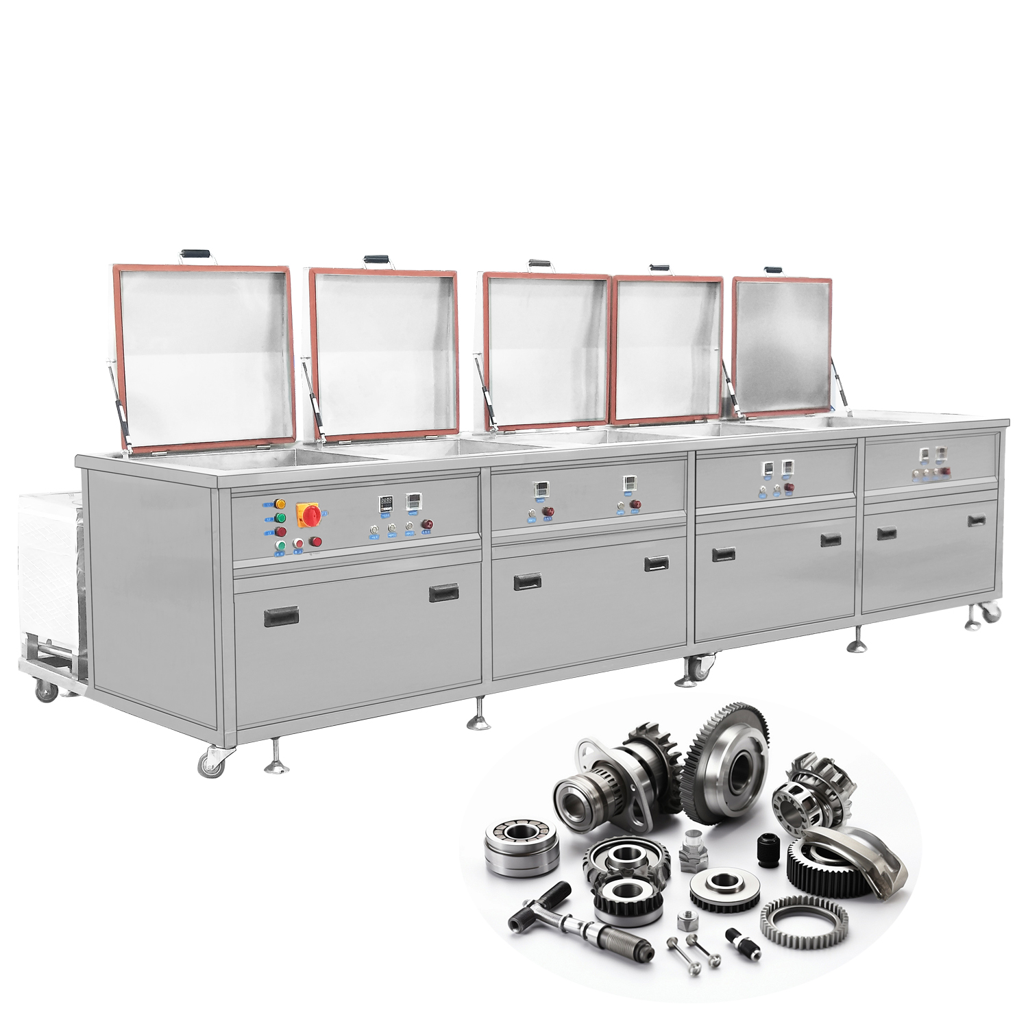 Industrial ultrasonic cleaner