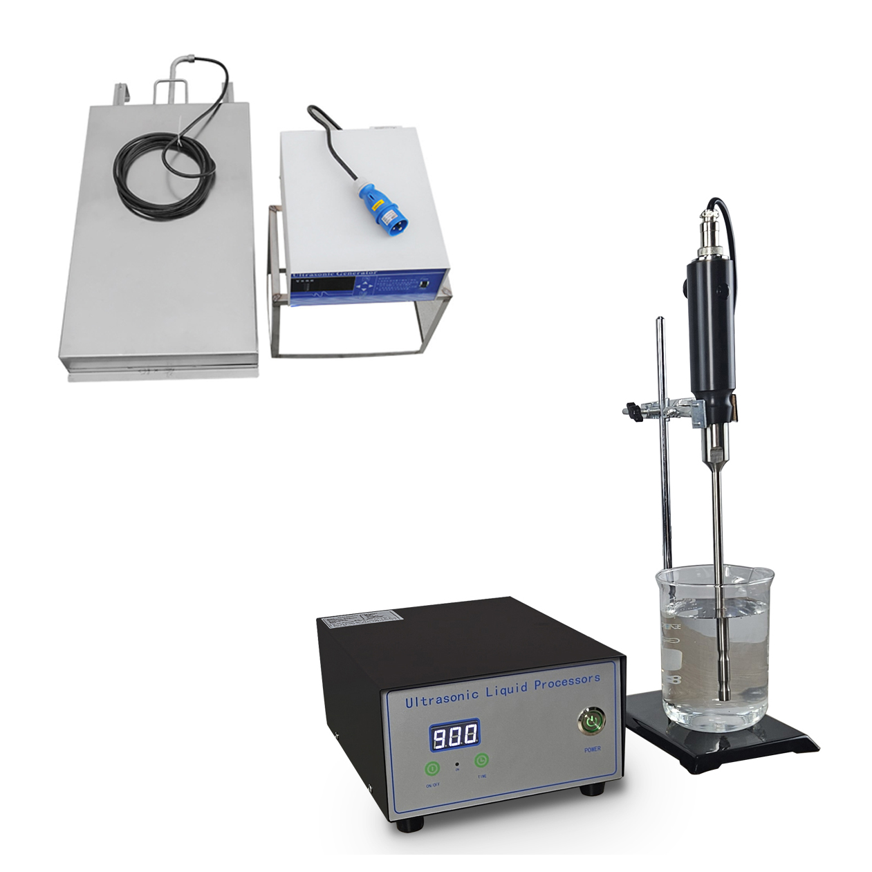 Immersed ultrasonic transducer
