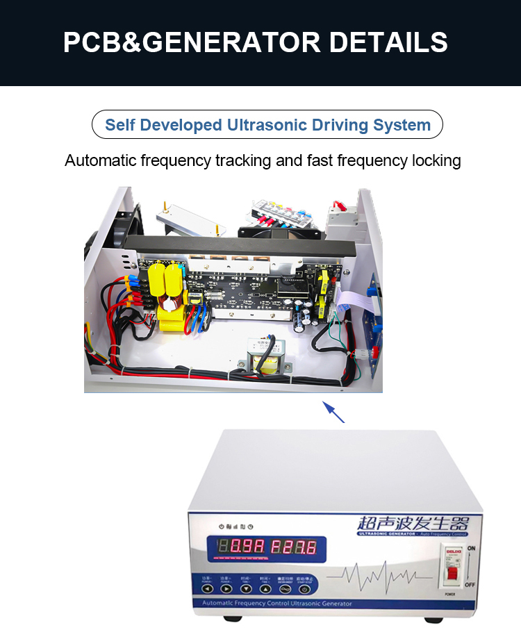Automatic Rotate Drum Ultrasonic Cleaning Machine 61L 28khz Parts Washer - Image 7