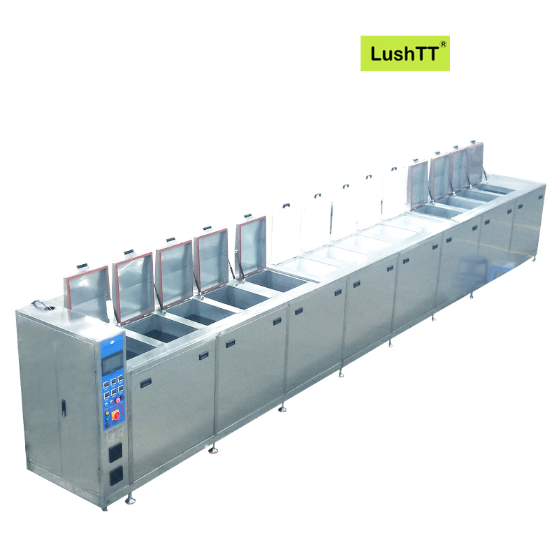 Ultrasonic Cleaner Multi Tanks 40Khz 120Khz Cleaning Bubbling Drying System - Image 2