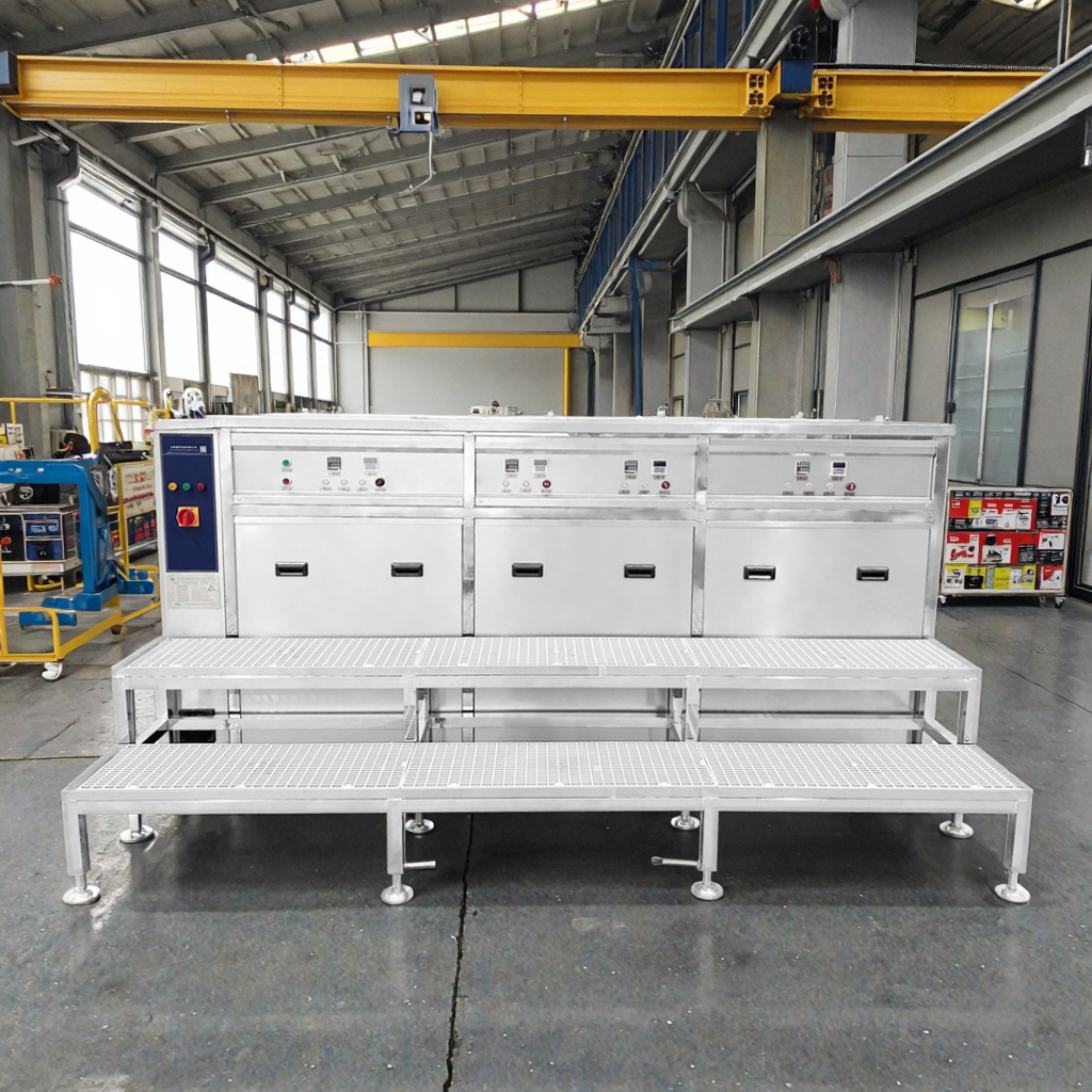 Ultrasonic Cleaning Machine Four Tanks 264L with Timer Heater Filtration Dryer - Image 6