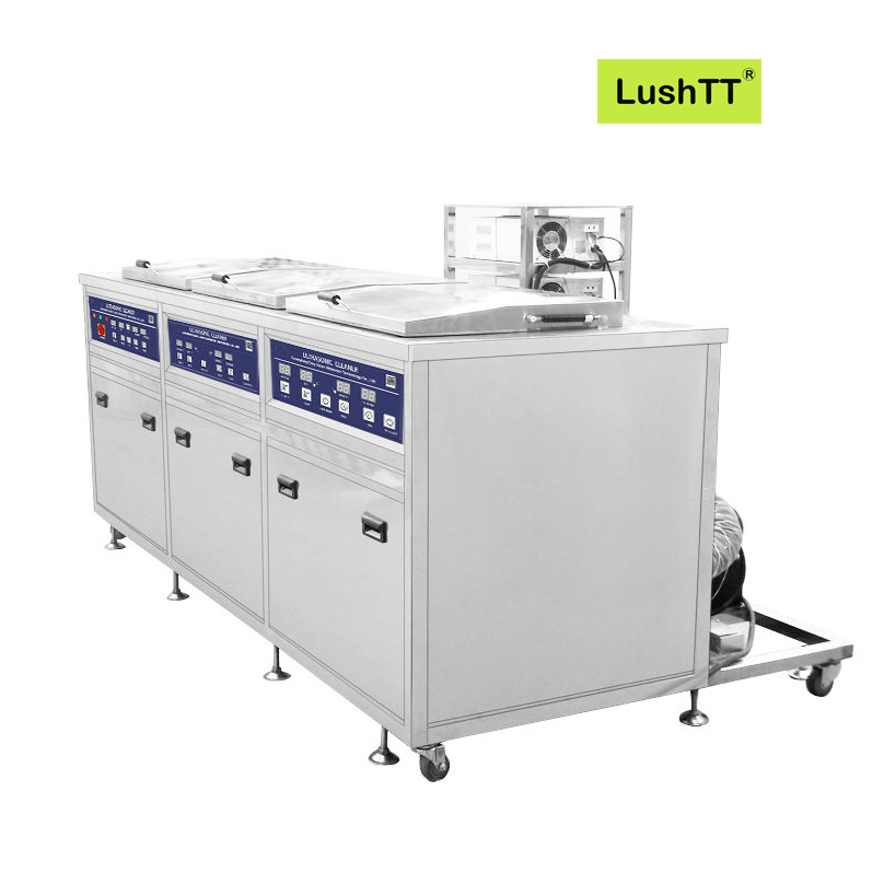 Ultrasonic Cleaning Machine 108L Three Tanks DPF Engine Injectors Parts Washer - Image 2