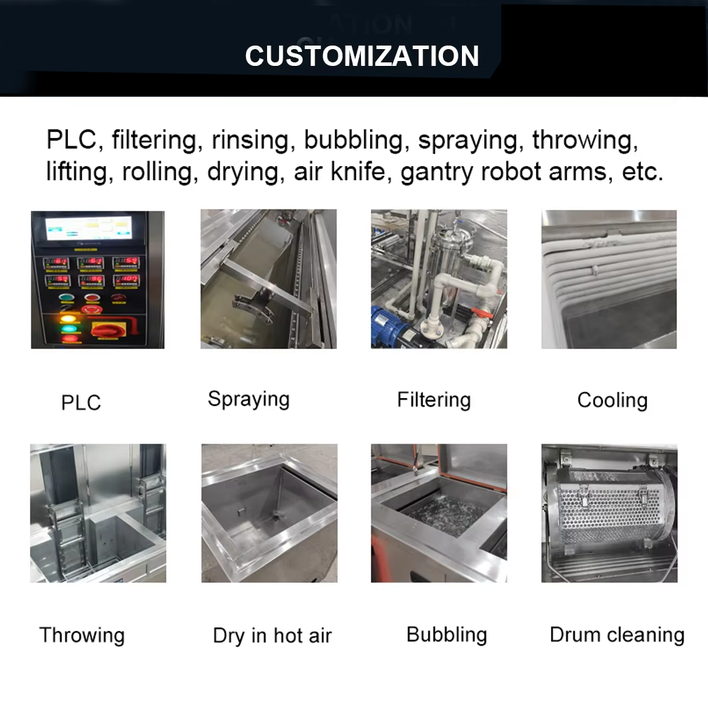 Industrial Ultrasonic Cleaner Five Groove 77L Rinse Filtration Dry System - Image 9