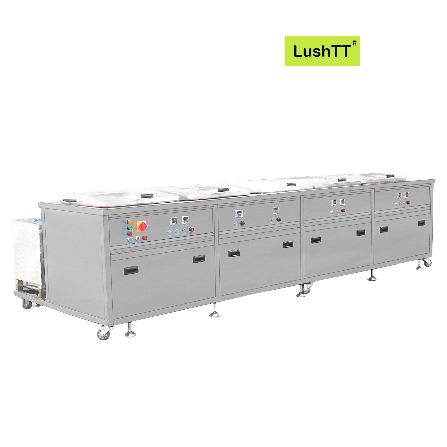 Industrial Ultrasonic Cleaner Five Groove 77L Rinse Filtration Dry System - Image 3