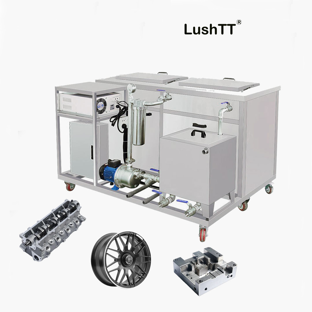 Industrial Ultrasonic Cleaner 108L Filter Dry System DPF Parts Engine Block Oil Degreasing - Image 4