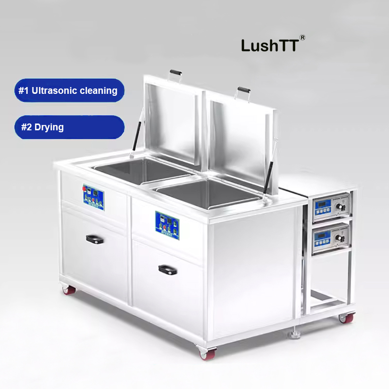 Industrial Ultrasonic Cleaner 108L Filter Dry System DPF Parts Engine Block Oil Degreasing - Image 3