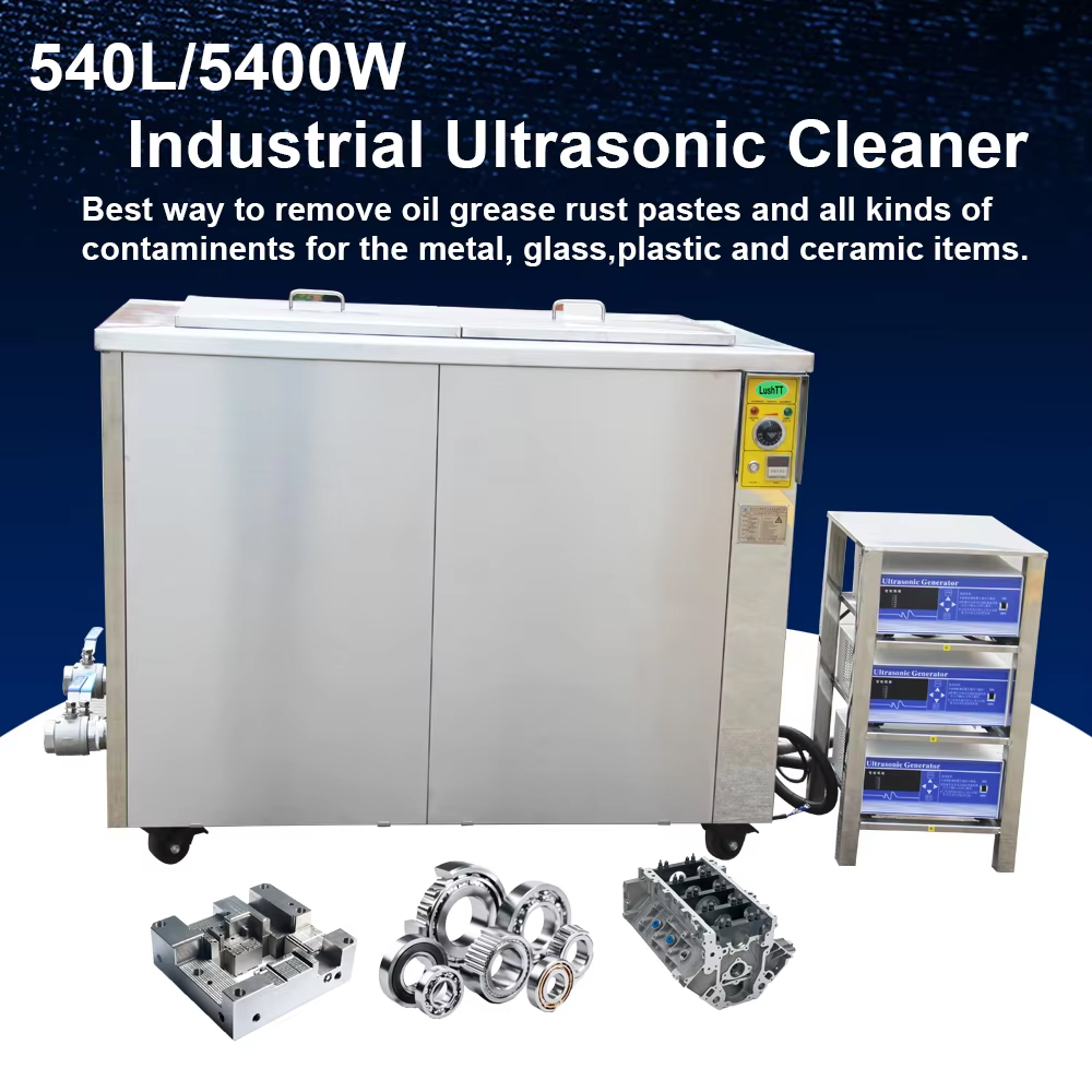 Automotive Parts Washing Machine 540L Ultrasonic Cleaning Equipment - Image 4