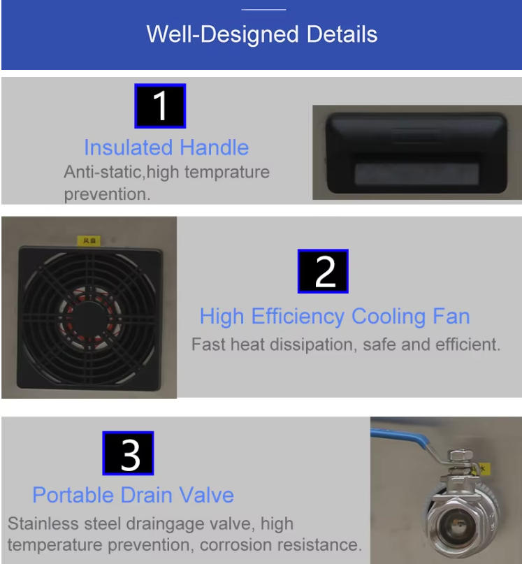 Industrial Ultrasonic Cleaner 38L Cleaning Machine Dual Frequency 28khz 40khz - Image 10