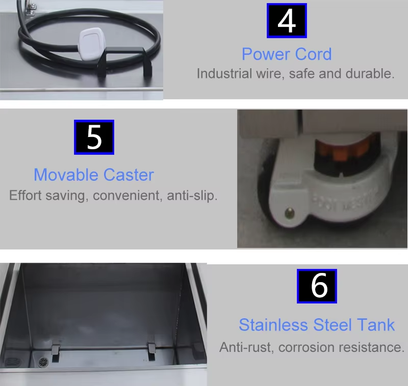 Industrial Ultrasonic Cleaner 38L Cleaning Machine Dual Frequency 28khz 40khz - Image 11