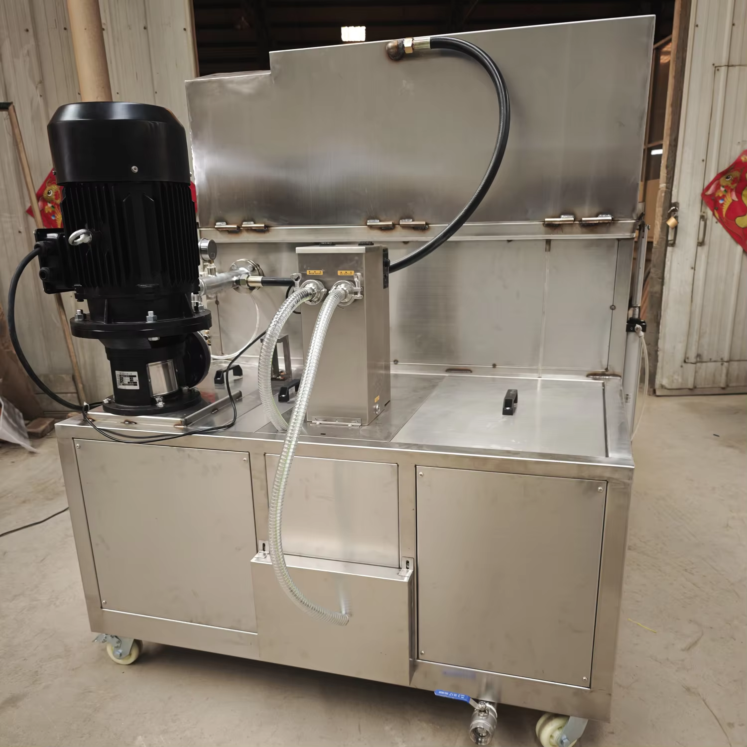 Cleaning Machine Industrial 7.5KW 500Bar High Pressure Water Jet Parts Washing - Image 7