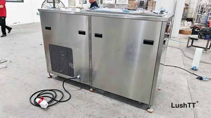 Industrial Ultrasonic Cleaner 360L Gas Phase Refrigeration Cleaning Machine - Image 5
