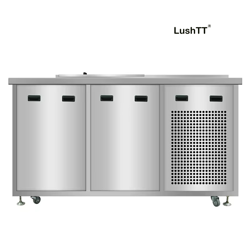 Industrial Ultrasonic Cleaner Gas Phase Refrigeration 360L Two-Bath System - Image 3