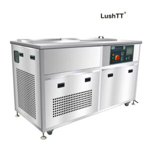 Ultrasonic Cleaner Dual Tank 540L Cooling Device with Gas Phase Refrigeration System