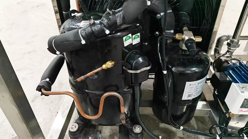 Ultrasonic Cleaning Machine Dual Tanks 264L with Cooling and Lifting Device - Image 6