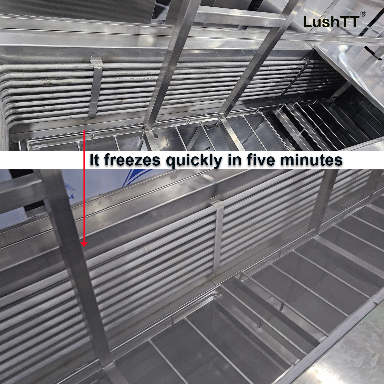 Ultrasonic Cleaning Machine Dual Tanks 264L with Cooling and Lifting Device - Image 5
