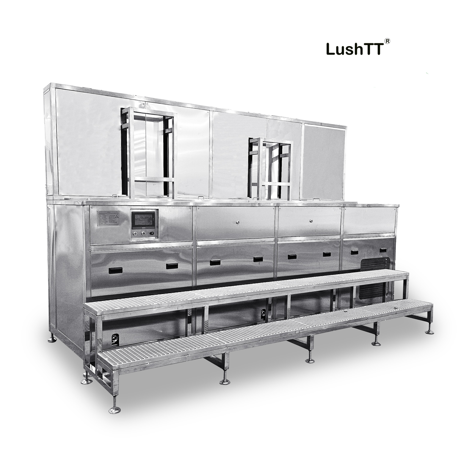 Vapor Phase Degreaser Refrigerated Cooling Ultrasonic Cleaning Machine Two Tanks 375L - Image 2