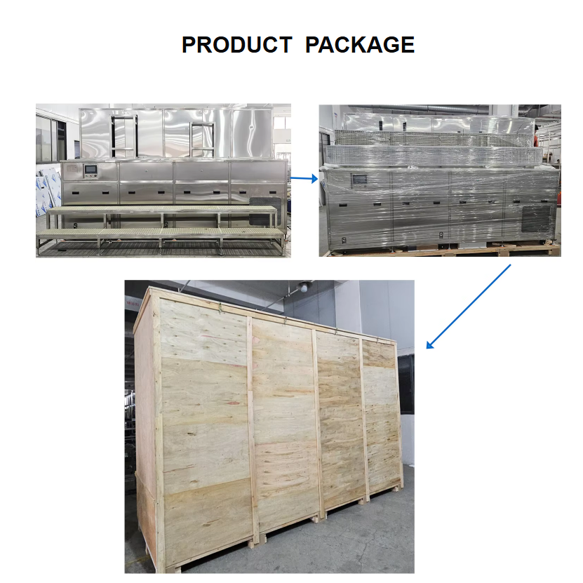 Ultrasonic Cleaning Machine Dual Tanks 264L with Cooling and Lifting Device - Image 8