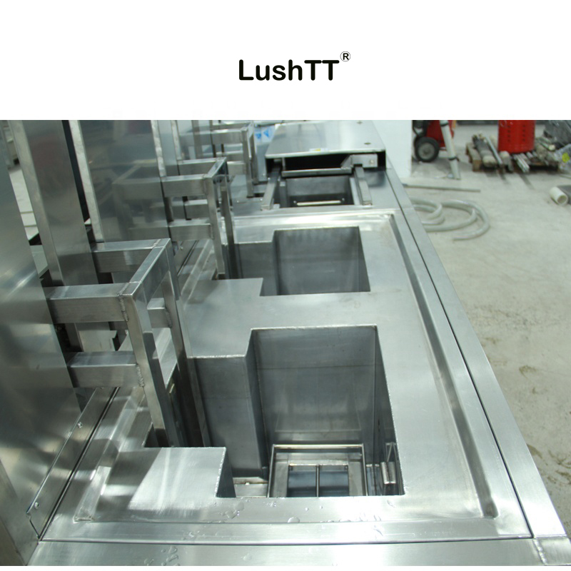 Industrial Ultrasonic Cleaner 33L Three Tanks Lifting Filtration Drying Machine - Image 5