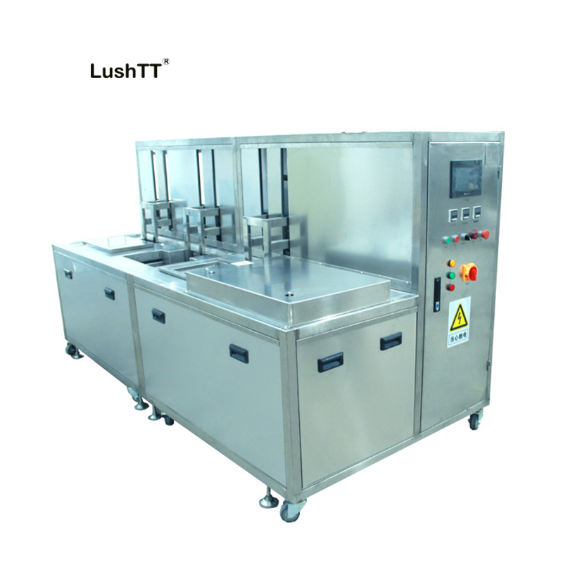 Ultrasonic Cleaning Machine 175L Three Baths with Rinsing Drying Lifting System - Image 2