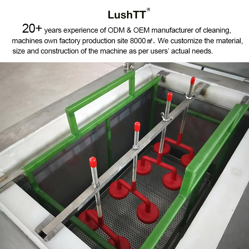 Industrial Ultrasonic Cleaner 52L Electrolytic Mold Cleaning Equipment - Image 7