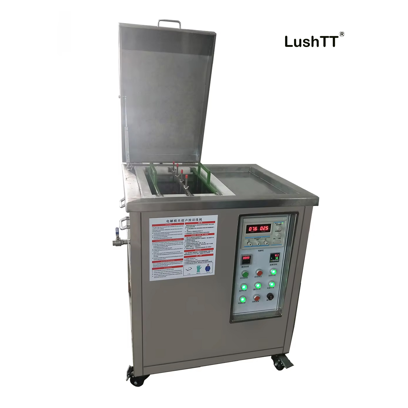 Industrial Ultrasonic Cleaner 52L Electrolytic Mold Cleaning Equipment - Image 2