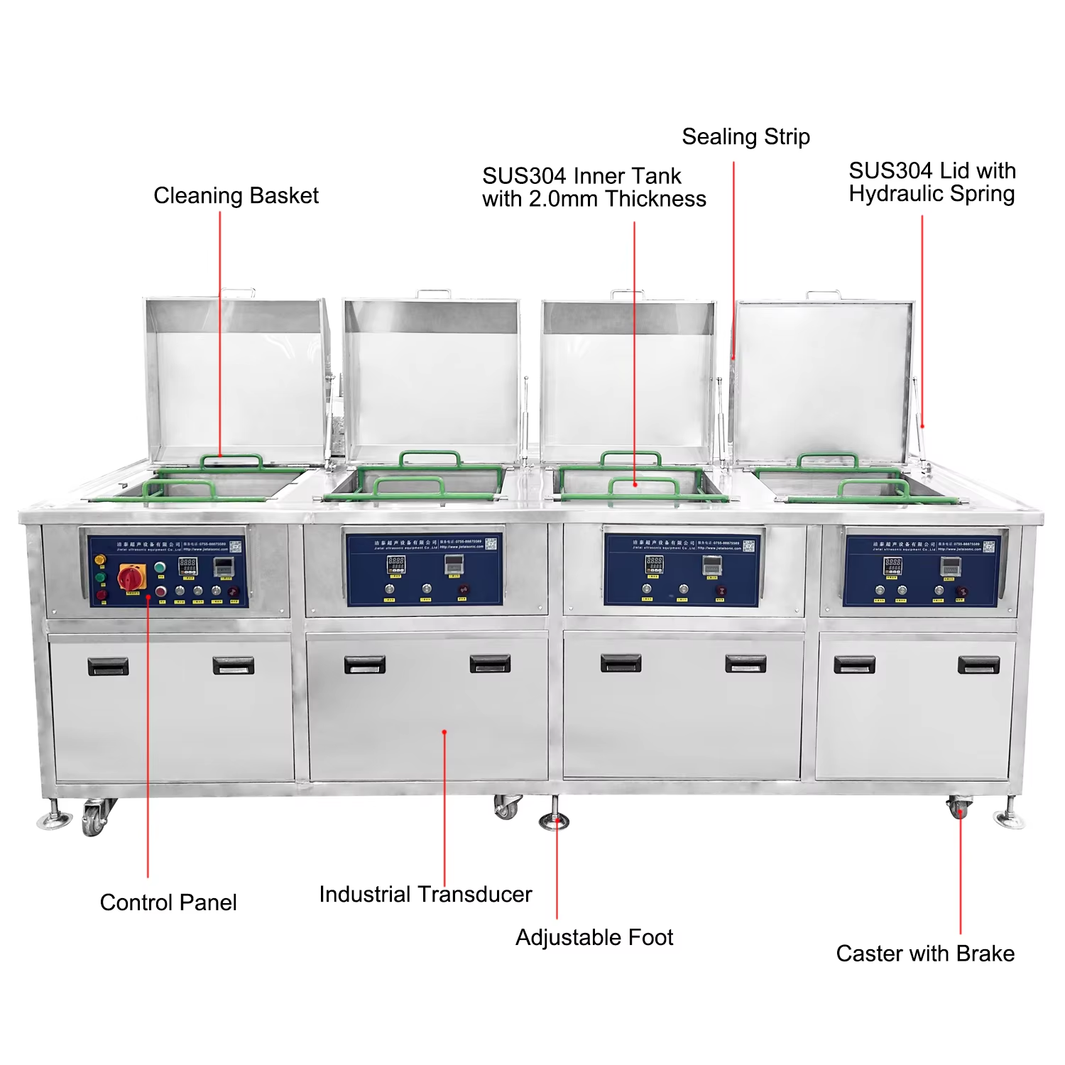 Ultrasonic Electrolytic Mold Cleaning Machine Four Tanks 36L for Die Casting Moulds - Image 5