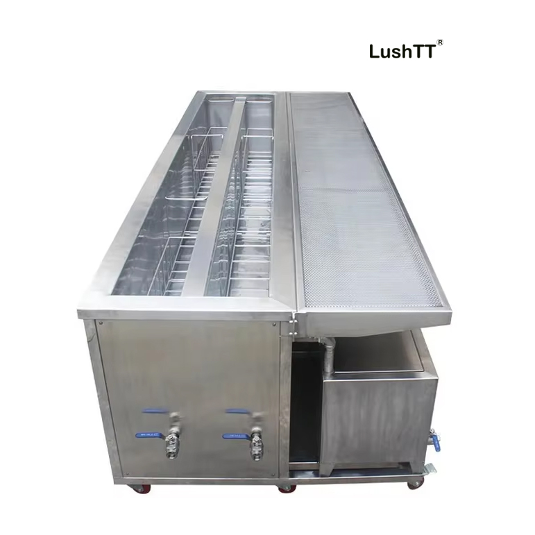 Ultrasonic Cleaner 264L 3000W 2.4 Meters Length for Curtain Drape Window Blinds - Image 5