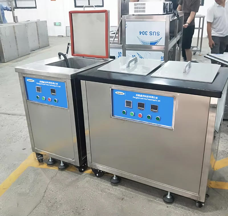 Two Tanks Acid and Alkali Resistant Ultrasonic Cleaning Rinsing Machine and Dryer - Image 5