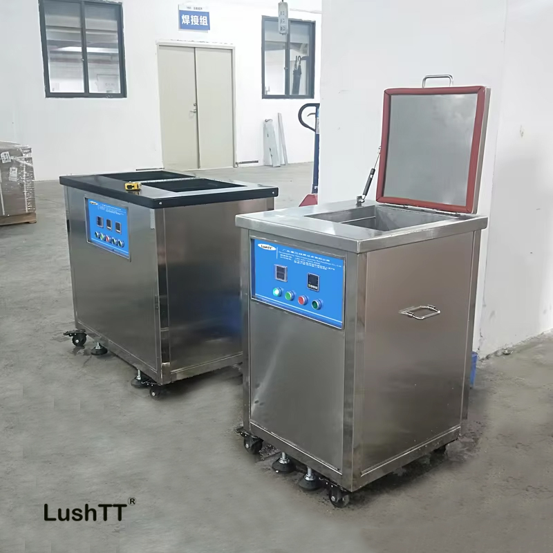 Two Tanks Acid and Alkali Resistant Ultrasonic Cleaning Rinsing Machine and Dryer - Image 3