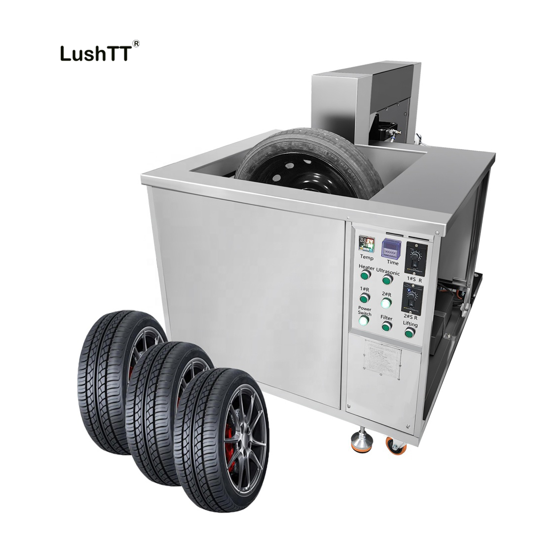 Ultrasonic Cleaning Machine 318L with Filter Lifting for Tyre Wheel Tire - Image 3