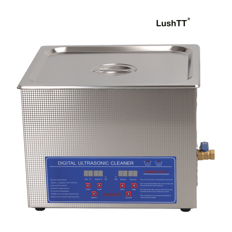 Stainless Steel Ultrasonic Cleaning Machine 15L Digital Ultrasonic Cleaner 40kHz - Image 2