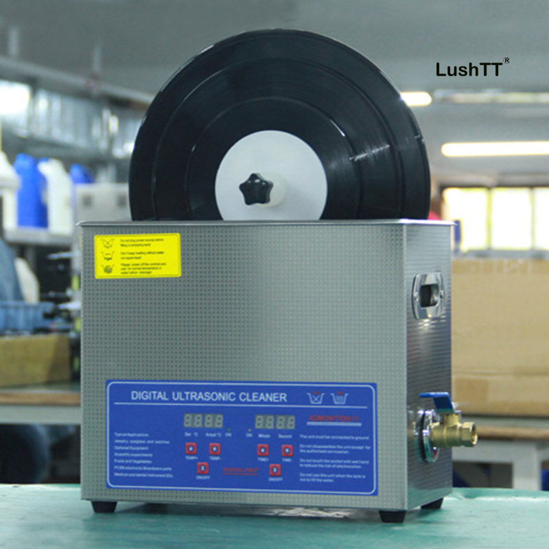 Vinyl Cleaning Machine 6L Ultrasonic Record Cleaner with Drying Rack - Image 4