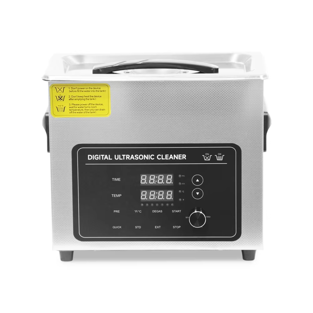 Ultrasonic Cleaner 3L 120W Timer Heater Stainless Steel for Jewelry Glasses Watches - Image 3