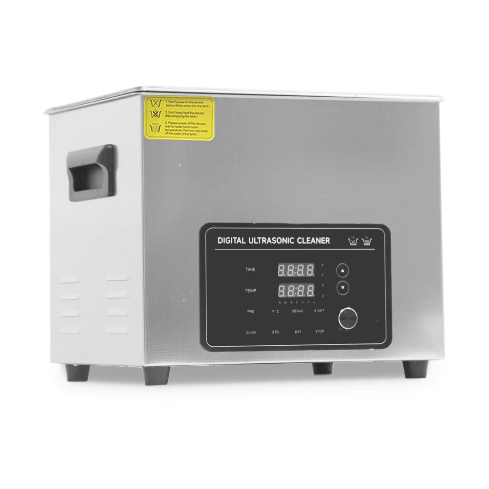 Ultrasonic Cleaner 6L Jewelry Cleaning Machine 40kHz 180W Stainless Steel Tank - Image 2