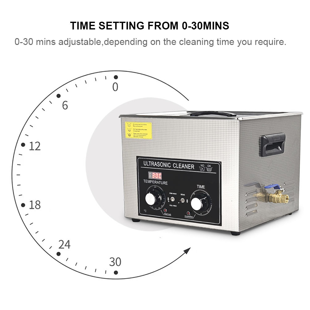 Mechanical Ultrasonic Washing Machine 22 Liters Circuit Board Ultrasonic Tank - Image 3