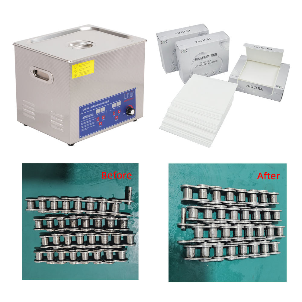 Power Adjustable Ultrasonic Cleaning Machine 6L 180W 40kHz Parts Washer - Image 9