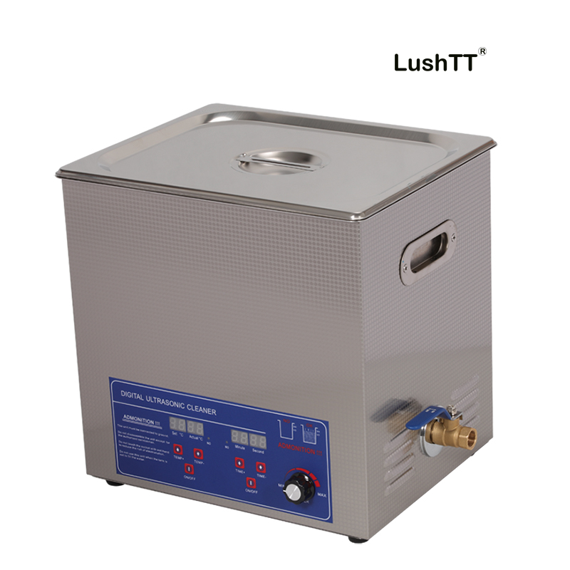 Stainless Steel Ultrasonic Cleaner 40kHz Ultrasonic Bath 15L Parts Washer - Image 4