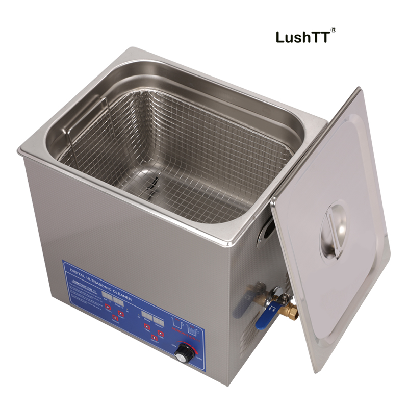 Stainless Steel Ultrasonic Cleaner 40kHz Ultrasonic Bath 15L Parts Washer - Image 5