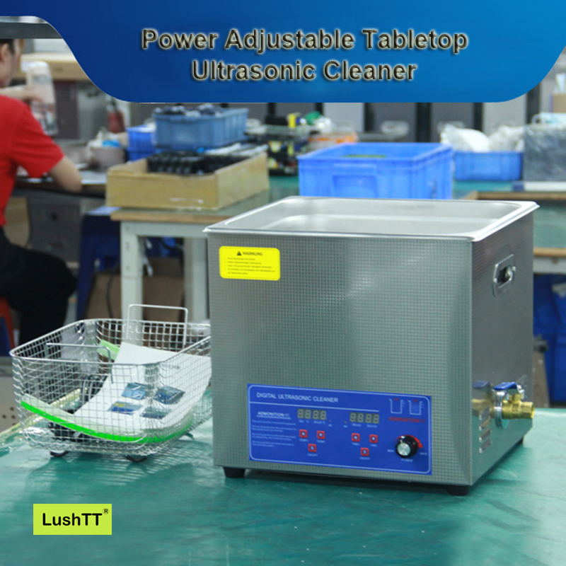 Stainless Steel Ultrasonic Cleaner 19L Power Adjustable for Tools Instruments Parts - Image 6