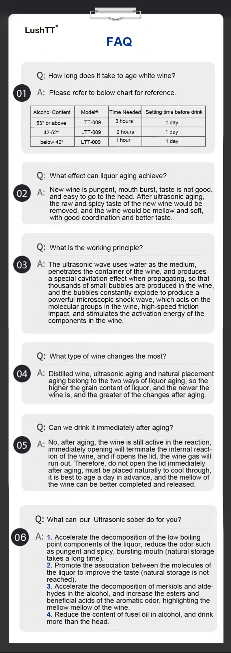 Ultrasonic Wine Spirits Sober Wakes Up the Wine Quickly Enhances Taste - Image 8
