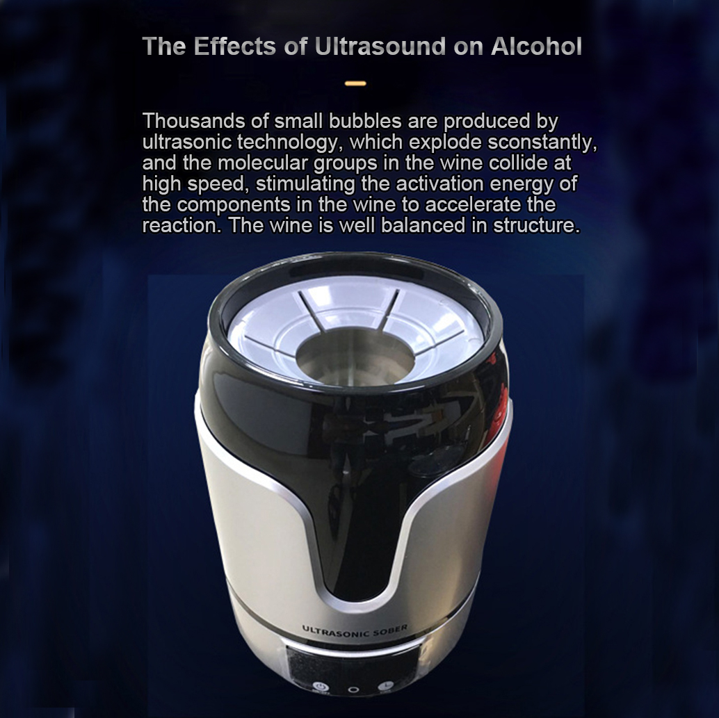 Ultrasonic Wine Spirits Sober Wakes Up the Wine Quickly Enhances Taste - Image 3