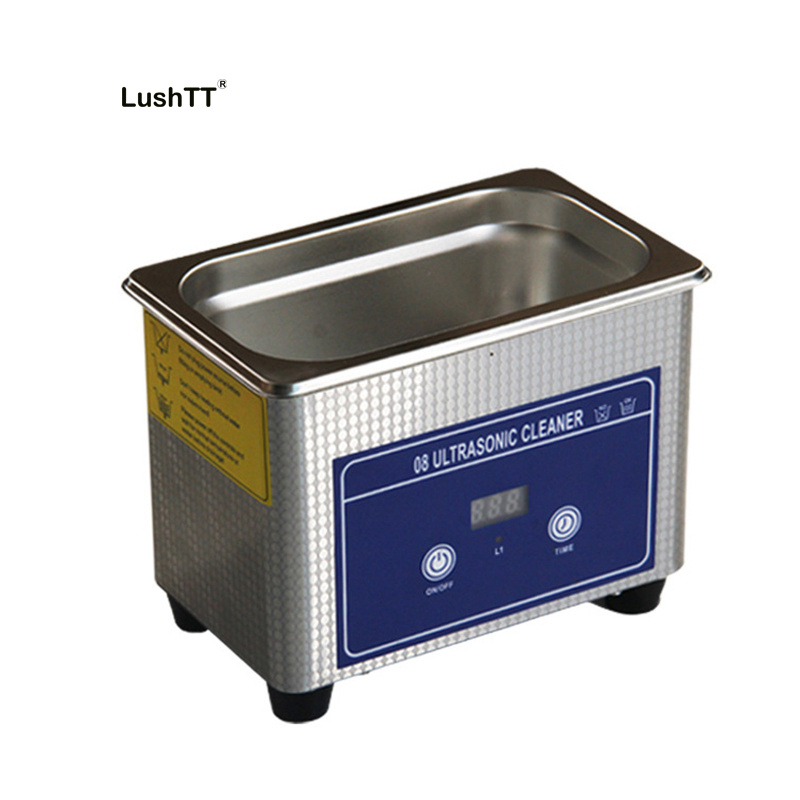 Digital Ultrasonic Cleaner Mini 800ml Jewelry Dental Glasses Watches Cleaning - Image 2