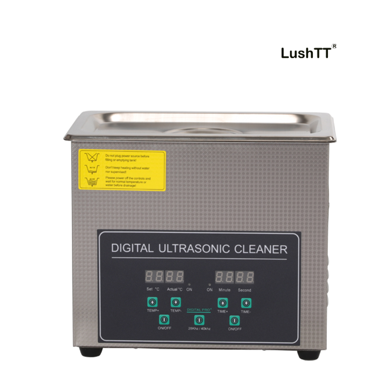 Stainless Steel 3L Ultrasonic Cleaner Dual Frequency Jewelry Glasses Parts Washer - Image 3