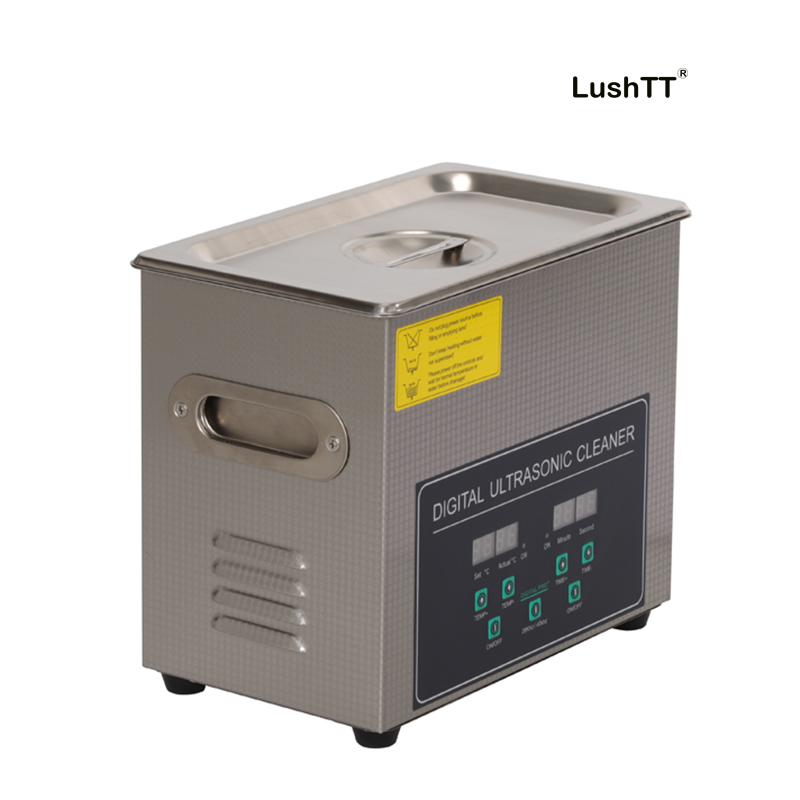 Stainless Steel 3L Ultrasonic Cleaner Dual Frequency Jewelry Glasses Parts Washer - Image 2