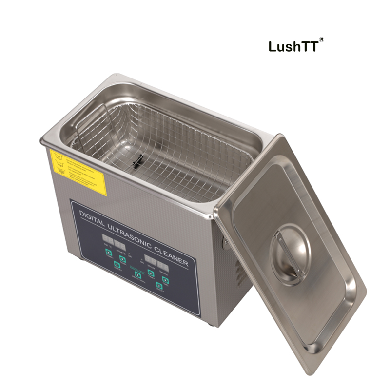 Stainless Steel 3L Ultrasonic Cleaner Dual Frequency Jewelry Glasses Parts Washer - Image 5