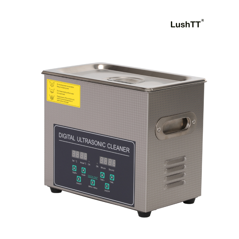 Stainless Steel 3L Ultrasonic Cleaner Dual Frequency Jewelry Glasses Parts Washer - Image 4