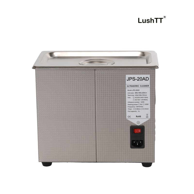 Stainless Steel 3L Ultrasonic Cleaner Dual Frequency Jewelry Glasses Parts Washer - Image 6