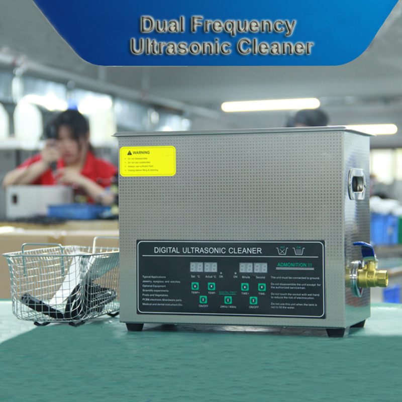 Digital Ultrasonic Cleaner 6L Dual Frequency 28khz 40khz Cleaning Machine - Image 6