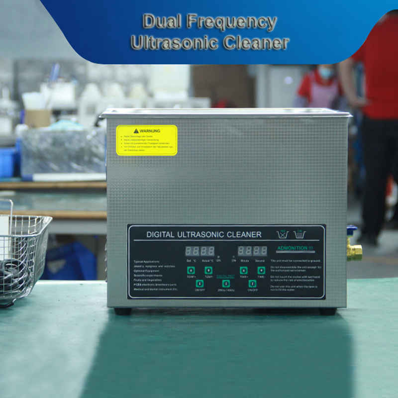 Cleaning Machine Digital Ultrasonic Cleaner Dual Frequency 28khz 40khz 10L - Image 5