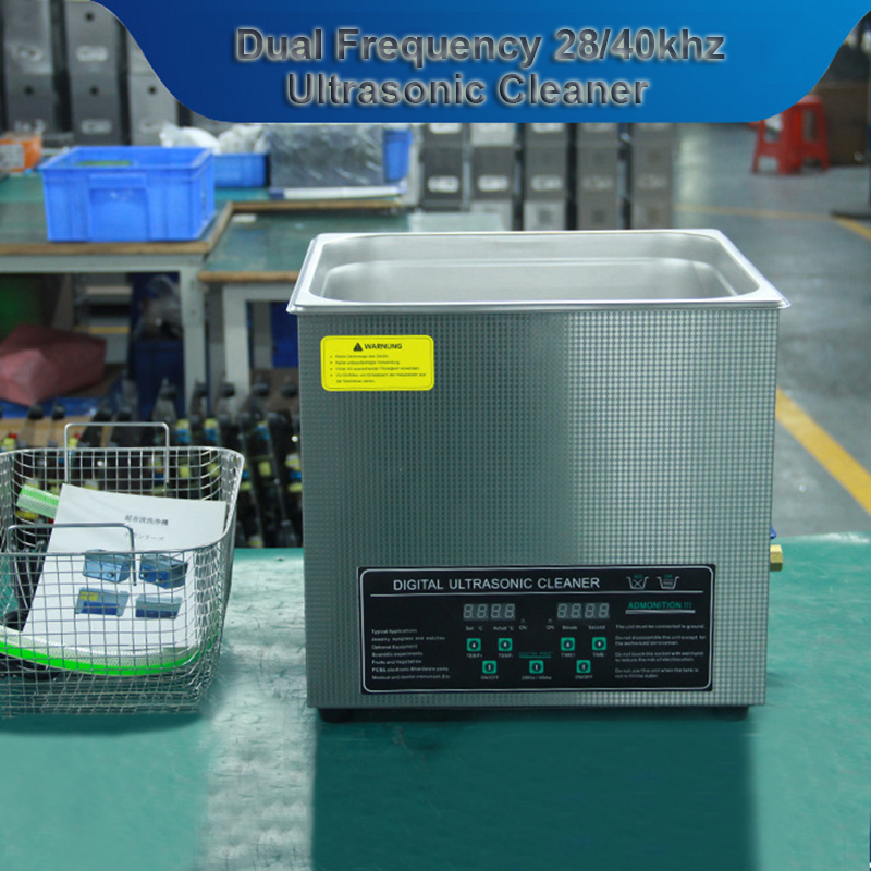 15L Stainless Steel Ultrasonic Cleaner for Metal Retainer Injector Parts Washing - Image 6